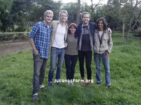 Mark Pontius and Phil Danyew of Foster the People visit our Sanctuary.