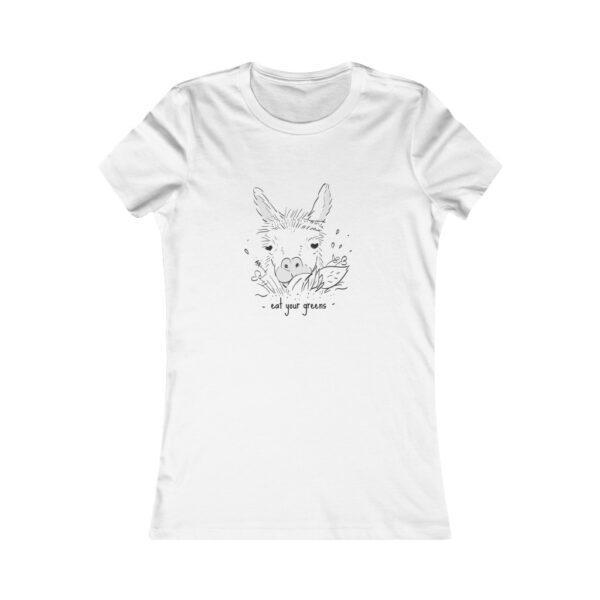 Women's Tee vani de Llama eat your veggies