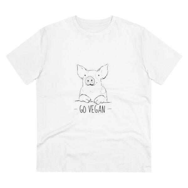 Organic T-shirt  Unixes Go Vegan - Image 2