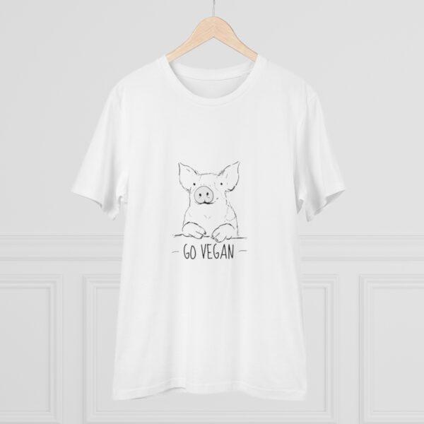 Organic T-shirt  Unixes Go Vegan - Image 5